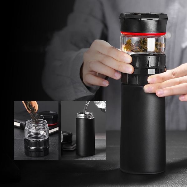 portable 304 stainless steel thermo tea separation cups with glass tea cup with filter insulated mug creative gift other dinnerware
portable 304 stainless steel thermo tea separation cups with glass tea cup with filter insulated mug creative gift other dinnerware