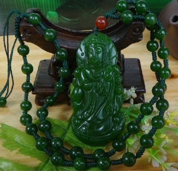 xinjiang n jasper jade guanyin pendant men's station guanyin necklace pendant, Silver
xinjiang n jasper jade guanyin pendant men's station guanyin necklace pendant, Silver