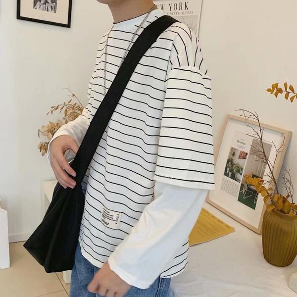 harajuku полоса лоскутная поддельные из двух частей тенниски долго slevees вскользь высокое качество одежды смешно all-матч хип-хоп мужчины, White;black
harajuku полоса лоскутная поддельные из двух частей тенниски долго slevees вскользь высокое качество одежды смешно all-матч хип-хоп мужчины, White;black