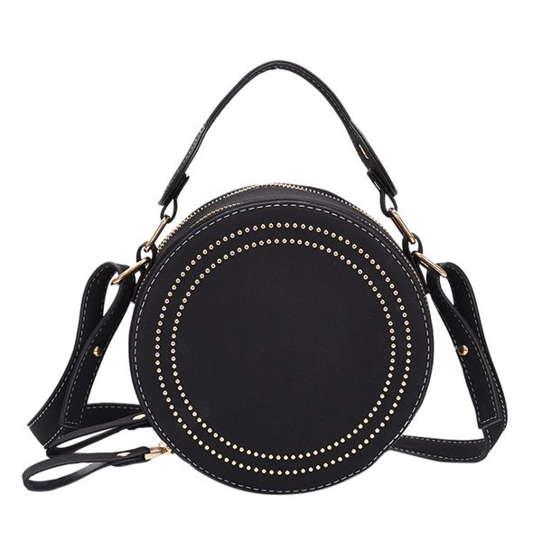 new elegant shoulder bag women wild simple messenger bag for girls fashion ladies solid color round versatile handbag k620
new elegant shoulder bag women wild simple messenger bag for girls fashion ladies solid color round versatile handbag k620
