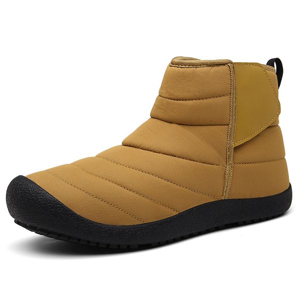 men winter casual leather snow boots fashion high ankle boots fur warm plush man winter shoes plus size 36~46, Black
men winter casual leather snow boots fashion high ankle boots fur warm plush man winter shoes plus size 36~46, Black