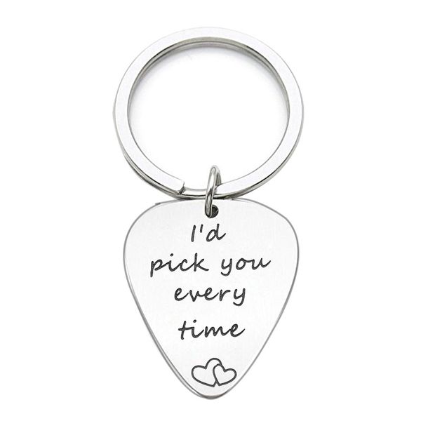 keychains gelicity stainless steel keyring i'd pick you every time couple gift keychain valentines, Silver
keychains gelicity stainless steel keyring i'd pick you every time couple gift keychain valentines, Silver