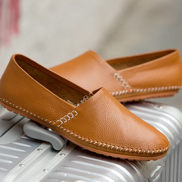 large size 38-50 mens flats handmade genuine leather loafers breathable walking driving shoes soft office business boat shoes
large size 38-50 mens flats handmade genuine leather loafers breathable walking driving shoes soft office business boat shoes