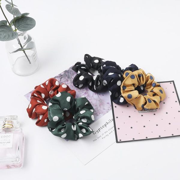 1pc dot hair tie holder scrunchies fashion women elastic hair bands accessories green black yellow, Golden;white
1pc dot hair tie holder scrunchies fashion women elastic hair bands accessories green black yellow, Golden;white