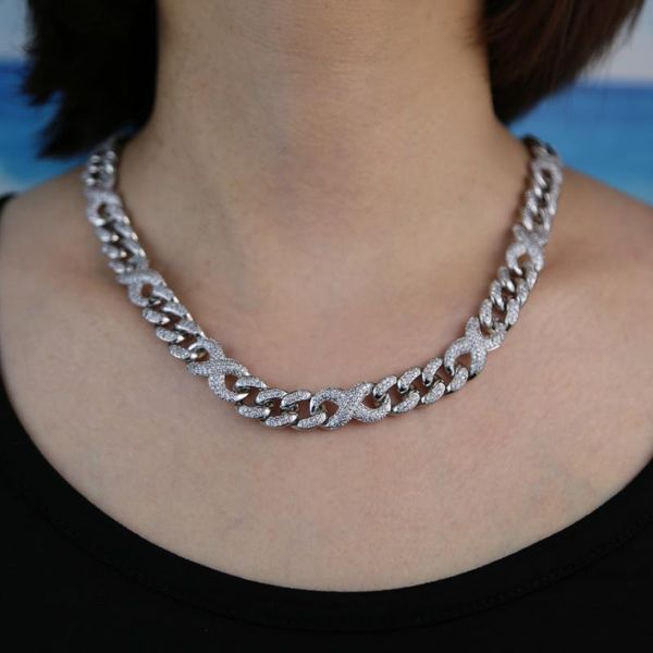 iced out bling 5a cubic zirconia cz paved 41cm big heavy silver infinity chain necklace hiphop women men jewelry, Golden;silver
iced out bling 5a cubic zirconia cz paved 41cm big heavy silver infinity chain necklace hiphop women men jewelry, Golden;silver