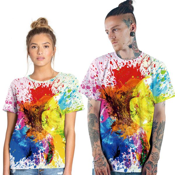 women mens fashion printed short sleeve summer loose shirts round neck pullover t-shirts casual blouses, White
women mens fashion printed short sleeve summer loose shirts round neck pullover t-shirts casual blouses, White