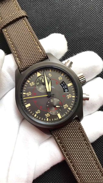 2019 slipper triple luxury limited flight men's watch automatic or quartz 316 steel calendar month 24-hour work 43mm designer mens watc, Slivery;brown
2019 slipper triple luxury limited flight men's watch automatic or quartz 316 steel calendar month 24-hour work 43mm designer mens watc, Slivery;brown