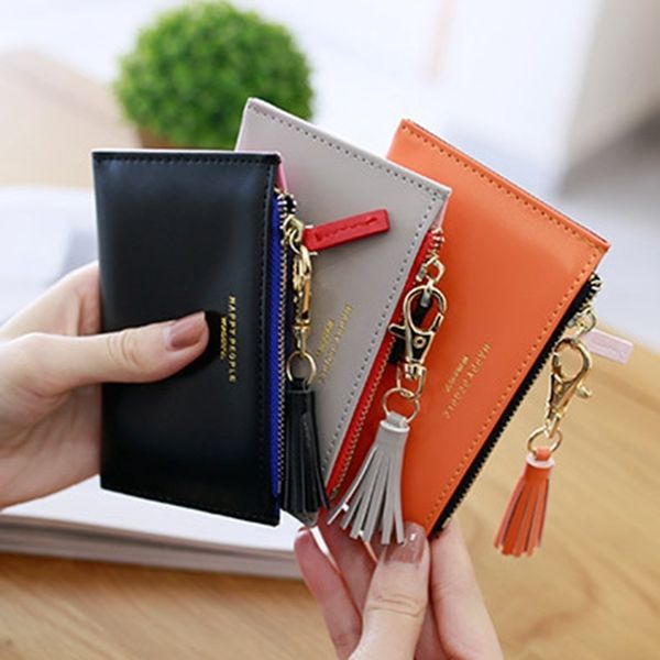 tassel coin purse card holder money bag women fashion wallet female european and american candy-colored purses in the pocket #10, Red;black
tassel coin purse card holder money bag women fashion wallet female european and american candy-colored purses in the pocket #10, Red;black