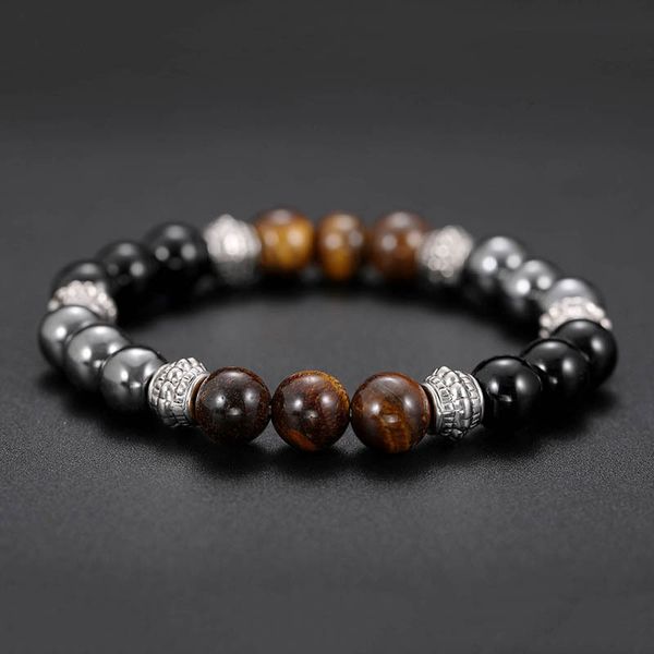 contrast natural stone beads bracelets tiger eye women mens bracelet fashion jewelry will and sandy gift, Black
contrast natural stone beads bracelets tiger eye women mens bracelet fashion jewelry will and sandy gift, Black