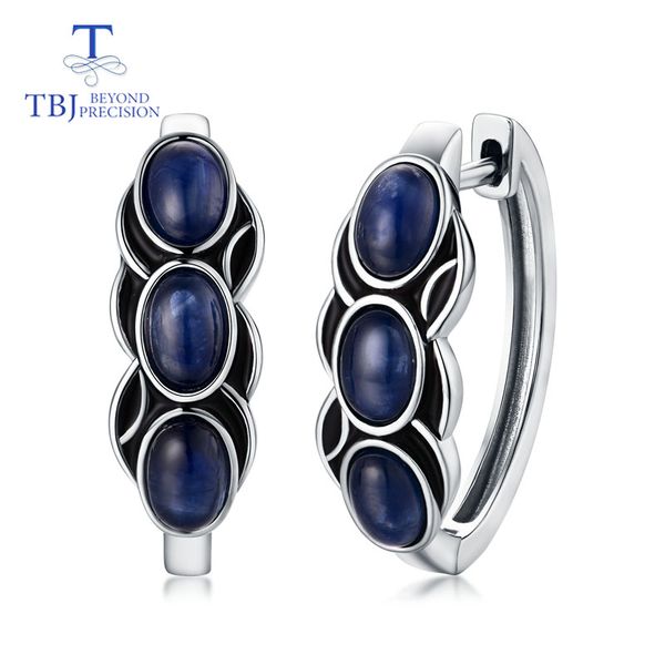 tbj,new design clasp earring with natural blue sapphire precious gemstone jewelry 925 sterling silver for girls women as gift, Golden;silver
tbj,new design clasp earring with natural blue sapphire precious gemstone jewelry 925 sterling silver for girls women as gift, Golden;silver