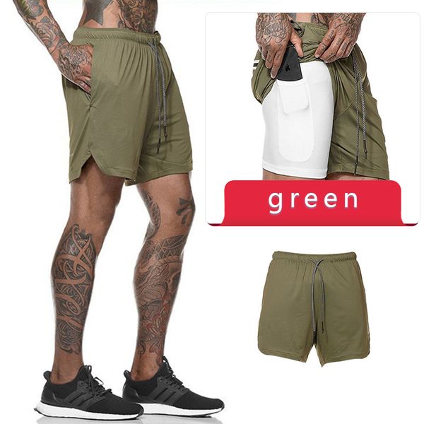 running shorts men 2 in 1 sports jogging fitness shorts training quick dry mens gym compression sport gym short pants, Black;blue
running shorts men 2 in 1 sports jogging fitness shorts training quick dry mens gym compression sport gym short pants, Black;blue
