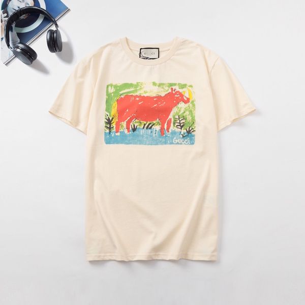 designer t shirt 20ss zoo series luxury tees gu letter brand mens women t shirt casual clothing streetwear shirts luxury 20042008l, White
designer t shirt 20ss zoo series luxury tees gu letter brand mens women t shirt casual clothing streetwear shirts luxury 20042008l, White