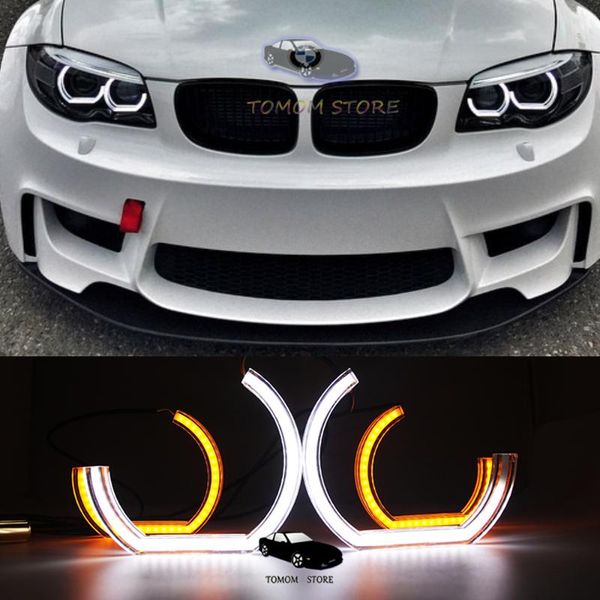 for 1 series e81 e82 e87 e88 e90 m5 e60 vorfacelift lci angel eyes halo ring kits auto headlight white yellow lights lamp
for 1 series e81 e82 e87 e88 e90 m5 e60 vorfacelift lci angel eyes halo ring kits auto headlight white yellow lights lamp