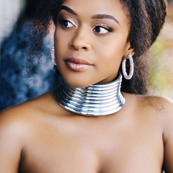 bohemian necklace style collar women's necklace wish explosion jewelry africa choker jewelry adjustable, Silver
bohemian necklace style collar women's necklace wish explosion jewelry africa choker jewelry adjustable, Silver