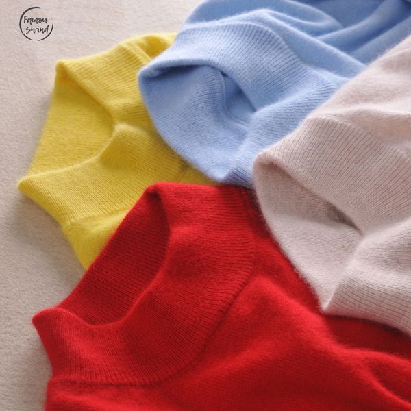 fashion cashmere blended knitted sweater women autumn turtleneck pullovers female long sleeve winter solid color, White;black
fashion cashmere blended knitted sweater women autumn turtleneck pullovers female long sleeve winter solid color, White;black
