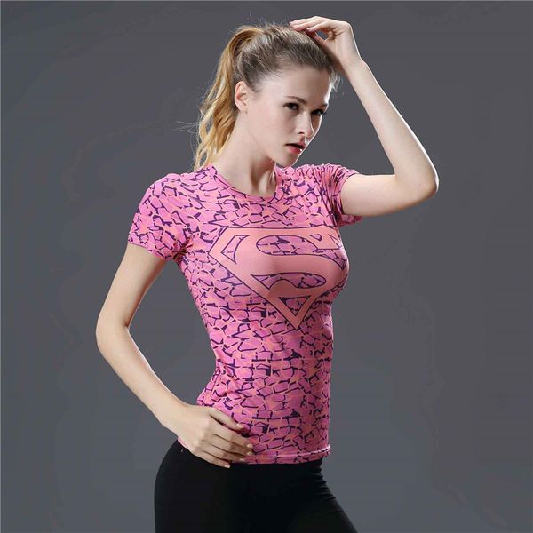 t shirt women yoga tee fitness compression shirt female sport 3d print pink gym tshirt women sport, White;red
t shirt women yoga tee fitness compression shirt female sport 3d print pink gym tshirt women sport, White;red