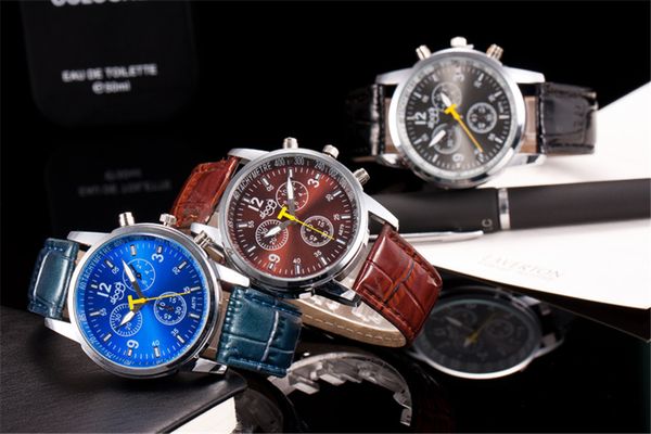 casual watch ladies belt watch three-eye casual male and female students quartz, Slivery;brown
casual watch ladies belt watch three-eye casual male and female students quartz, Slivery;brown