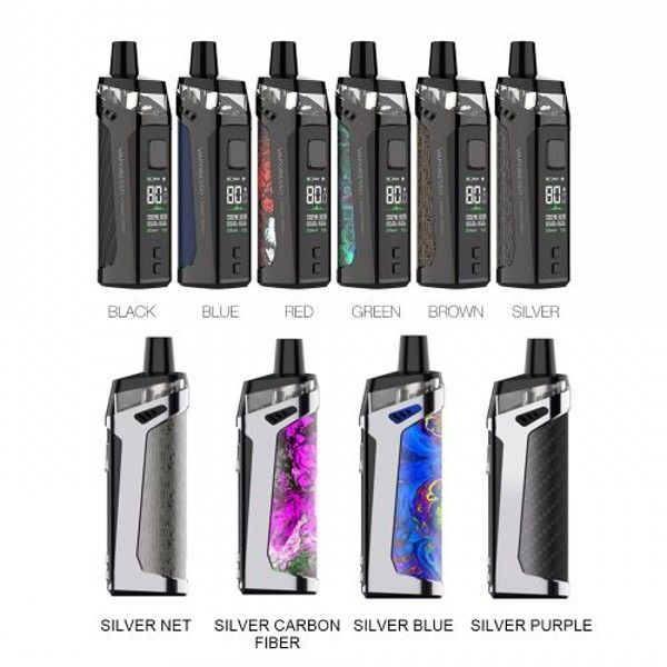 Vaporesso Target PM80 Pod Mod Kit e cigarette 80W 2000mAh Battery and 4ml Pod Cartridge with GTX Mesh Coil 100% Vape Kit