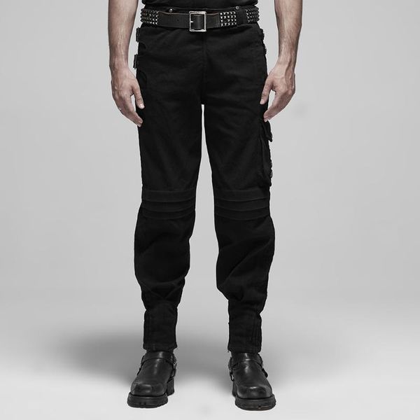 punk rave men's false two-piece crumple pants punk style hollow-carved design denim fabric personality casual trousers, Black
punk rave men's false two-piece crumple pants punk style hollow-carved design denim fabric personality casual trousers, Black