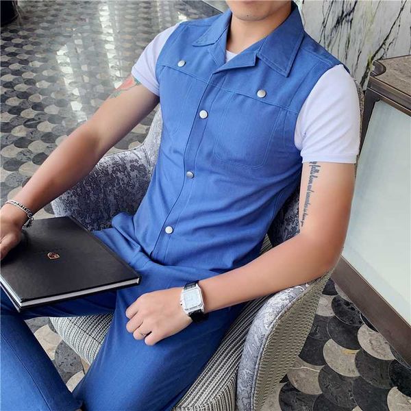 2020 летний британский костюм без рукавов топы + брючный костюм slim fit свадьба жених смокинги костюмы для мужчин terno trajes para hombre, White;black
2020 летний британский костюм без рукавов топы + брючный костюм slim fit свадьба жених смокинги костюмы для мужчин terno trajes para hombre, White;black