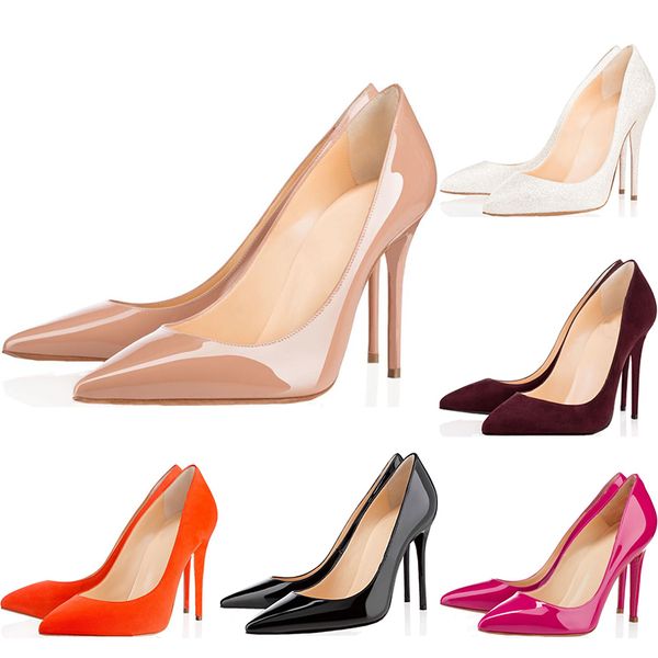 with box 2020 luxury designer women red bottom high heels 8cm 10cm 12cm nude black red leather pointed toes pumps dress shoes 35-42
with box 2020 luxury designer women red bottom high heels 8cm 10cm 12cm nude black red leather pointed toes pumps dress shoes 35-42