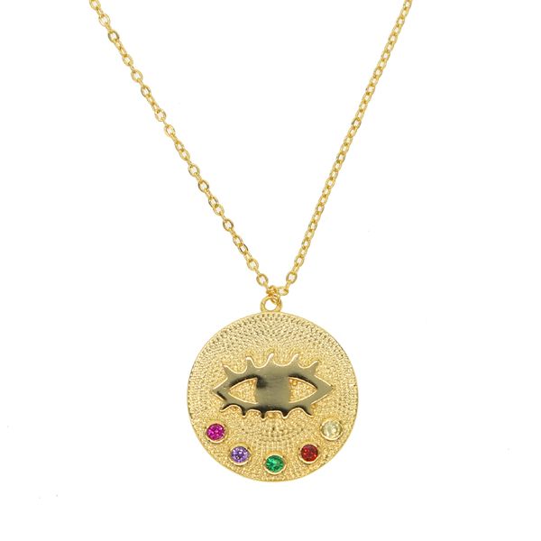lucky symbol coin necklace gold color multi color cz fashion jewelry evil eye boho style 2019 latest new arrived, Silver
lucky symbol coin necklace gold color multi color cz fashion jewelry evil eye boho style 2019 latest new arrived, Silver