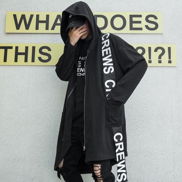 drop shipping men black irregular hem hip hop hooded trench coat with back chains man vintage gothic zipper cloak long jackets, Tan;black
drop shipping men black irregular hem hip hop hooded trench coat with back chains man vintage gothic zipper cloak long jackets, Tan;black