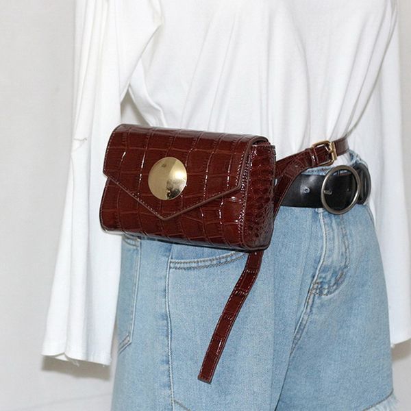 ljl-women waist bag fashion handbags vintage female fanny pack women's small belt bags for girl
ljl-women waist bag fashion handbags vintage female fanny pack women's small belt bags for girl