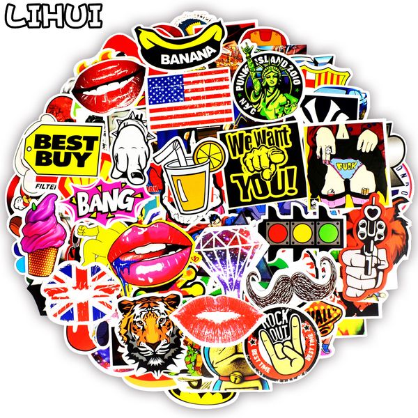 100 pcs graffiti sticker mix punk anime jdm cool funny stickers for luggage motorcycle bicycle helmet lapskateboard stickers
100 pcs graffiti sticker mix punk anime jdm cool funny stickers for luggage motorcycle bicycle helmet lapskateboard stickers