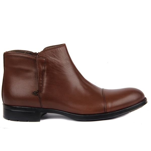 sail-lakers men leather boots, Black