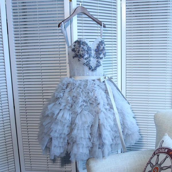 sweetheart light grey tulle short prom dresses beautiful with sash appliques beading unique homecoming dresses with lace up back, Blue;pink
sweetheart light grey tulle short prom dresses beautiful with sash appliques beading unique homecoming dresses with lace up back, Blue;pink