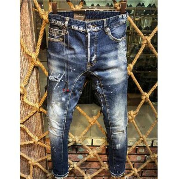 Ql456 new arrival brand de igner men denim jean embroidery pant fa hion hole trou er u ize 28 38, Blue
Ql456 new arrival brand de igner men denim jean embroidery pant fa hion hole trou er u ize 28 38, Blue