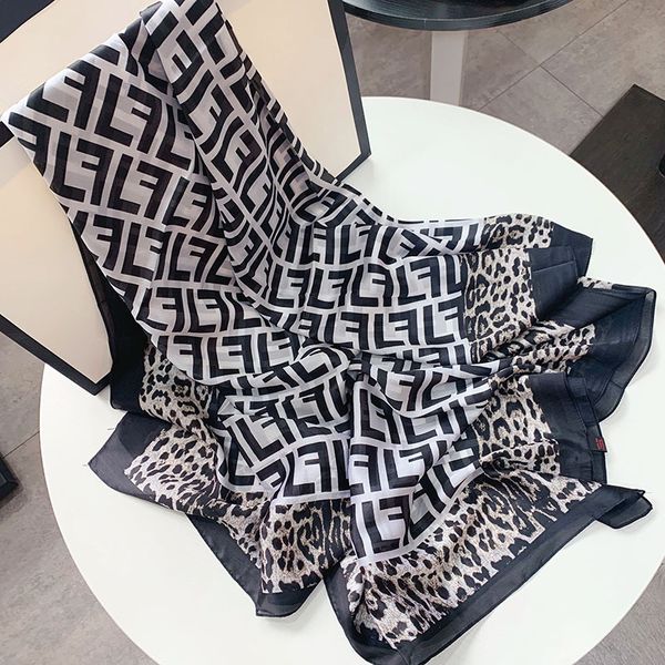 spring and summer female silk scarves f letters big leopard print long print sunscreen silkworm scarves joker shawl, Silver
spring and summer female silk scarves f letters big leopard print long print sunscreen silkworm scarves joker shawl, Silver