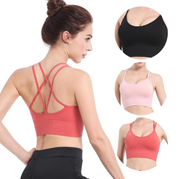 fitness sports bra for women push up solid cross back yoga running gym training workout female quick-drying shockproof without s, White;black
fitness sports bra for women push up solid cross back yoga running gym training workout female quick-drying shockproof without s, White;black