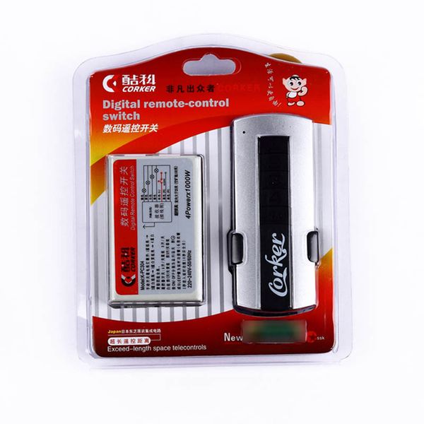 digital remote control switch lamp wireless remote control relay switch corker k-pc304 smart remote control 220v 4 ways sectional switch
digital remote control switch lamp wireless remote control relay switch corker k-pc304 smart remote control 220v 4 ways sectional switch