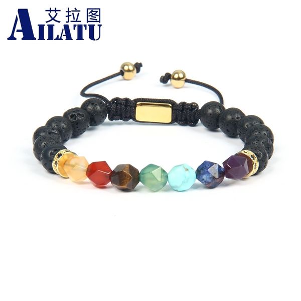 ailatu bracelet women chakras braiding bracelet with faceted cut stone healing anxiety relief chakras jewelry, Golden;silver
ailatu bracelet women chakras braiding bracelet with faceted cut stone healing anxiety relief chakras jewelry, Golden;silver