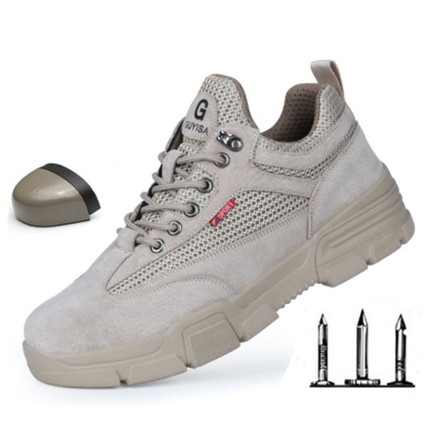 anti-smashing anti-piercing steel toe cap wear-resistant anti-slip breathable men work safety shoes protective boots men, Black;brown
anti-smashing anti-piercing steel toe cap wear-resistant anti-slip breathable men work safety shoes protective boots men, Black;brown