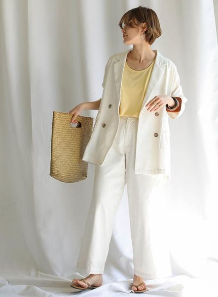 2020 white ladies suit blazer spring summer women suits office wear female work wear office suit two pieces suits(jacket+pants), White;black
2020 white ladies suit blazer spring summer women suits office wear female work wear office suit two pieces suits(jacket+pants), White;black