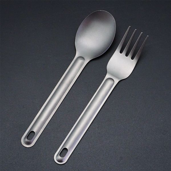 new pure titanium spoon fork outdoor camping light tableware camping spoon tableware titanium fork
new pure titanium spoon fork outdoor camping light tableware camping spoon tableware titanium fork