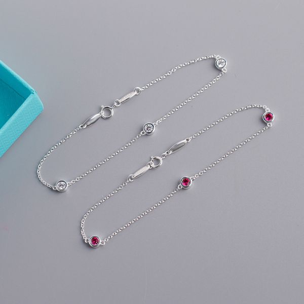 ty246 woman round zircon blue white red bracelet girl cute necklace, Black
ty246 woman round zircon blue white red bracelet girl cute necklace, Black