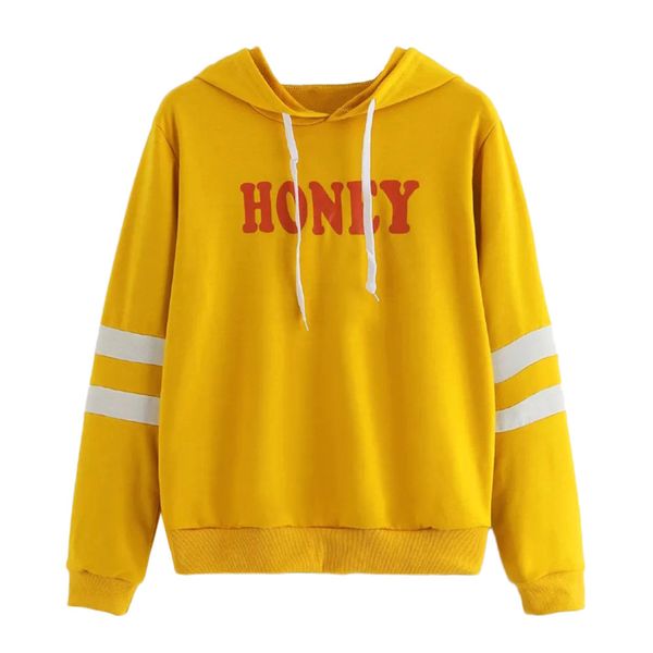 womens autumn loose long sleeve letter print hooded sweatshirt pullover 10.18, Black
womens autumn loose long sleeve letter print hooded sweatshirt pullover 10.18, Black