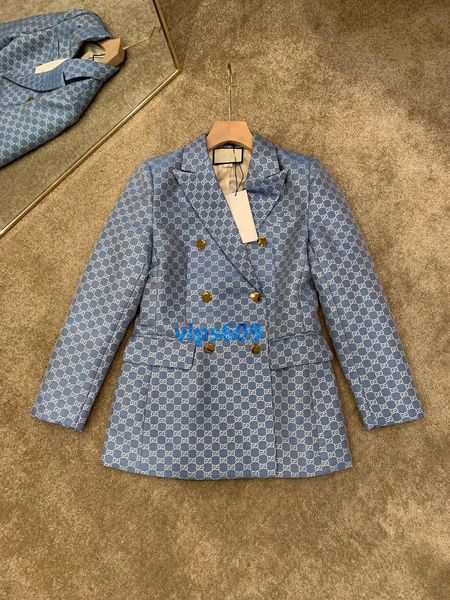 high end women girls suit jacket blazer all over letter jacquard lapel neck doublebreasted long sleeve coat fashion womens outerwear, Black;brown
high end women girls suit jacket blazer all over letter jacquard lapel neck doublebreasted long sleeve coat fashion womens outerwear, Black;brown