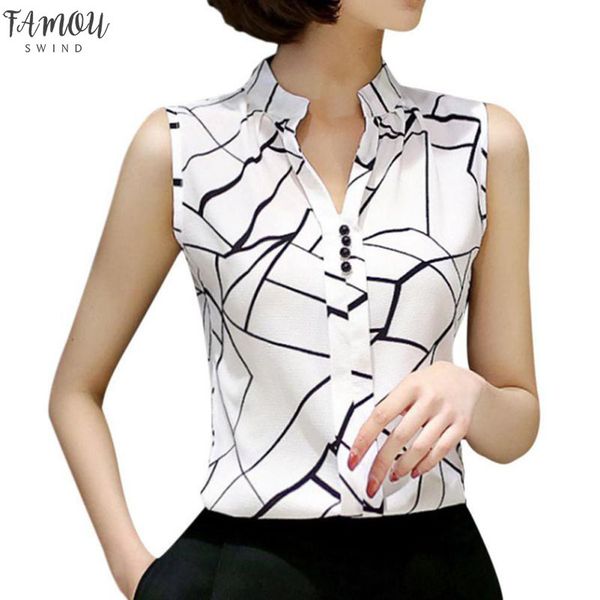 2020 women blouse chiffon casual sleeveless v neck fashion women shirt print blouses ladies blusas white summer spring
2020 women blouse chiffon casual sleeveless v neck fashion women shirt print blouses ladies blusas white summer spring