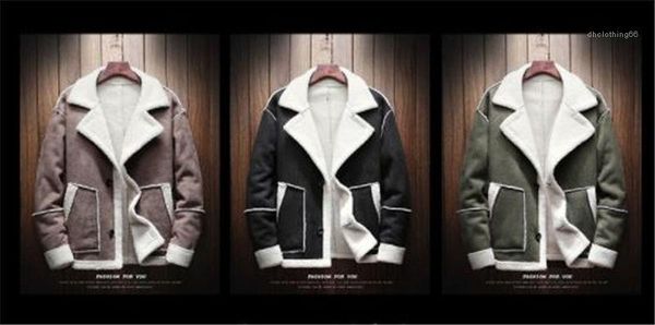 lamb jackets long sleeve lapel neck mens winter coats fashion males warm jackets panelled designer mens, Black;brown
lamb jackets long sleeve lapel neck mens winter coats fashion males warm jackets panelled designer mens, Black;brown
