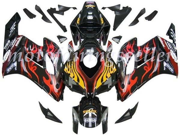 oem quality new abs full fairings kits fit for honda cbr1000rr (2004-2005) cbr1000rr 04 05bodywork set black red flame shark
oem quality new abs full fairings kits fit for honda cbr1000rr (2004-2005) cbr1000rr 04 05bodywork set black red flame shark
