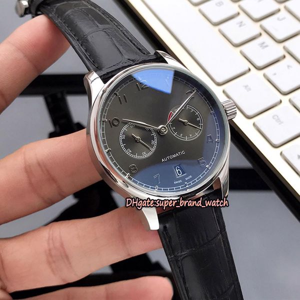 8 color new portugieser iw500703 gray date dial automatic iw500109 mens watch silvery case leather strap gents watches, Slivery;brown
8 color new portugieser iw500703 gray date dial automatic iw500109 mens watch silvery case leather strap gents watches, Slivery;brown