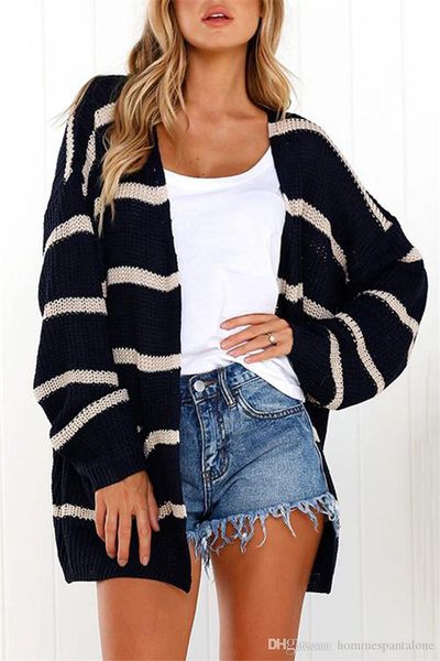 women striped printed designer coat fashion winter autumn v neck ladies jackets casual loose panelled female outerwear, Black;brown
women striped printed designer coat fashion winter autumn v neck ladies jackets casual loose panelled female outerwear, Black;brown