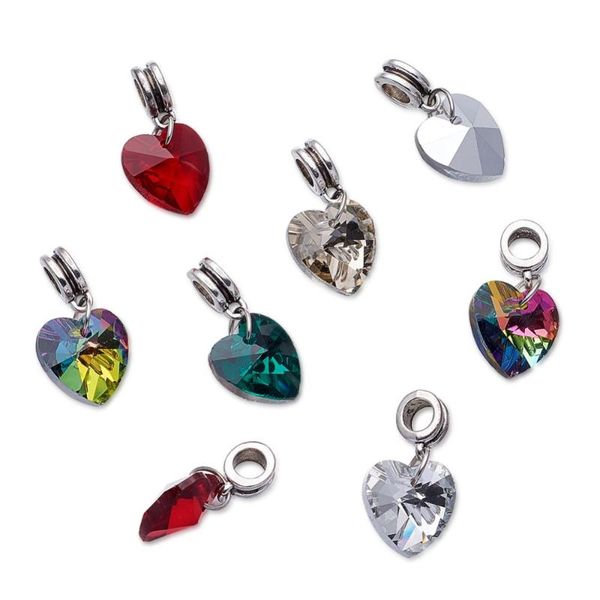 pandahall 50pc 25mm vintage large hole alloy european dangle pendant charming loose diy beads electroplated glass heart pendants, Black
pandahall 50pc 25mm vintage large hole alloy european dangle pendant charming loose diy beads electroplated glass heart pendants, Black