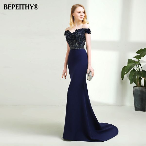 new arrival 2019 mermaid long evening dress crystal belt vestido de festa short train lace off shoulder prom dresses, White;black
new arrival 2019 mermaid long evening dress crystal belt vestido de festa short train lace off shoulder prom dresses, White;black