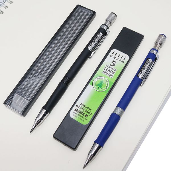 1 pcs plastic metal automatic pencil mechanical sketch pencil drawing sketch activity student school office stationery, Blue;orange
1 pcs plastic metal automatic pencil mechanical sketch pencil drawing sketch activity student school office stationery, Blue;orange